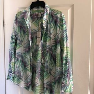 Tommy Bahama button down shirt , 100% cotton